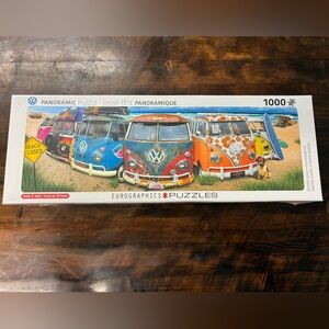 EuroGraphics VW Camper Vans 1000-Piece Panoramic Puzzle
